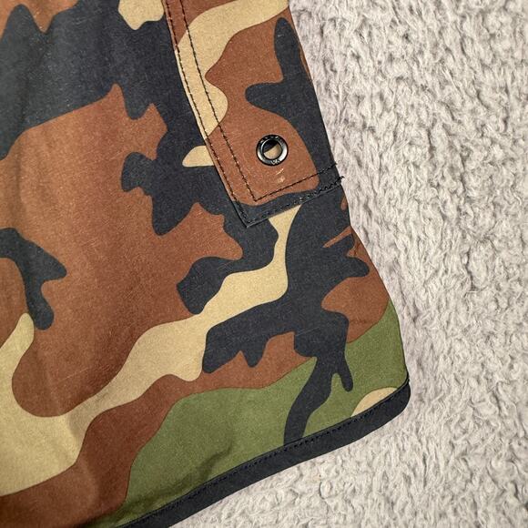 RVCA Camo Board Shorts Swim Trunks Mens 30 Camouflage Green Black Stretch - Picture 6 of 9